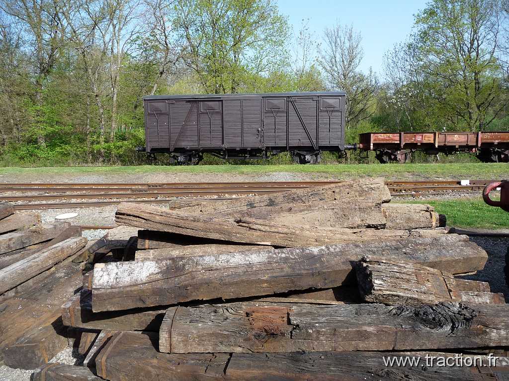 2011_04_Rodage (16).jpg - 10/04/2011 - 68053 MULHOUSE CEDEX Club de Véhicules Anciens d'Alsace Mulhouse 2ème Rodage Printanier, le petit train de la Doller